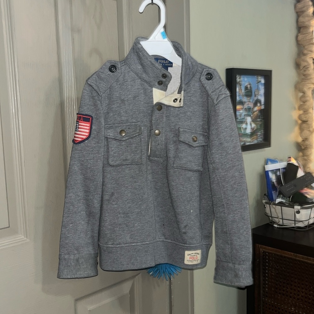 Ralph Lauren half zip. Vintage style. Size 5T gently worn.